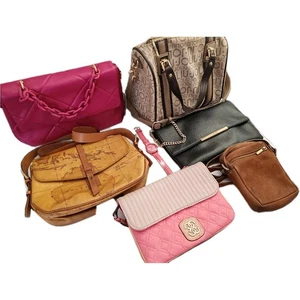 Original Woman Bag LiuJo - Alviero Martini, Guess 8 Pcs Stock + Pink Clock - Picture 1 of 7
