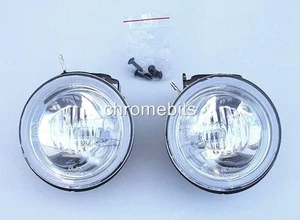 UNIVERSAL 12v LUCES ANTINIEBLA REDONDAS TRANSPARENTES LUCES 101MM 4" MARCA E NUEVO - Imagen 1 de 1