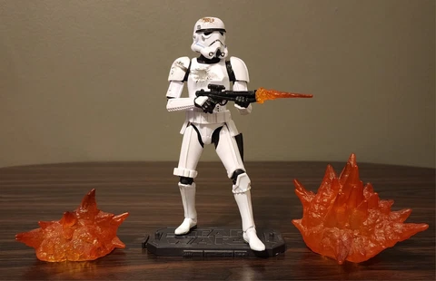 Star Wars The Black Series STORMTROOPER (Battle Damaged) 6" Hasbro Figure Cover