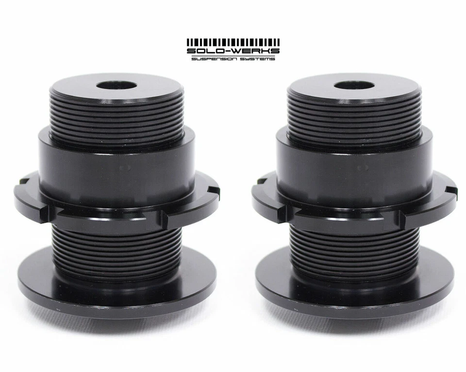 Par de perchas de resorte traseras ajustables de repuesto Solo Werks para Audi A4 S4 B6/B7/B8 Foto 1 de 1