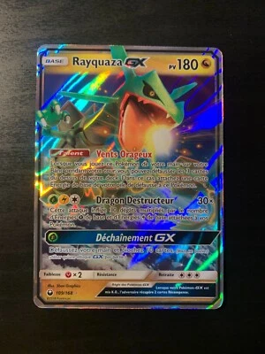 Carte Pokémon : Rayquaza GX 109/168 Tempête Céleste Française NEUF - Photo 1/2