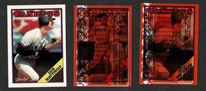 1988 OPC Don Mattingly & Candy Maldonado withe each other's Stats on Front... - Picture 1 of 5