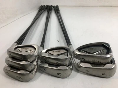 Mizuno JPX E500 Iron Set 5-9 Pw Fw 7pc RH HT Graphite Regular Men Golf Club - Image 1 of 4