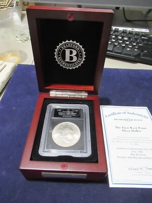 1890-1990 Eisenhower Centennial Argento Dollaro IN Custodia, Primo West Punto - Immagine 1 di 4