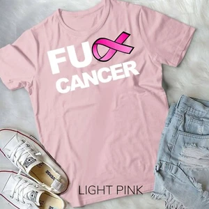Camiseta Fck Cáncer para Concienciación sobre el Cáncer de Mama Camiseta Unisex - Imagen 1 de 11