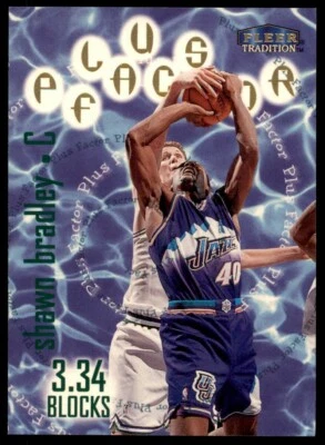 1998-99 Fleer Tradition Plus Factor Shawn Bradley Mavs #138 *Noles2148* - Image 1 of 2