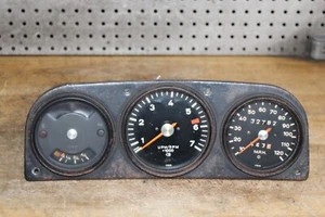 1969-1974 Porsche 914 Gauge Instrument Cluster Speedometer & Bezel OEM #3386E - Picture 1 of 17