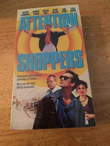 Attention Shoppers (VHS, 2000) New In Wrapper S9 - Picture 1 of 6