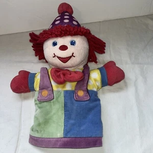 Juguete de peluche de 13" de colección Gymboree Gymbo payaso marioneta de mano 2004 - Imagen 1 de 8