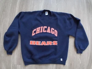 Vintage Russell Athletic NFL Herren Chicago Bären Rundhalsausschnitt Sweatshirt Größe XL USA - Bild 1 von 9