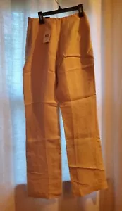 New With Tags - Size 4 Dana Buchman Gold Dust Aphrodite Pants - Picture 1 of 5