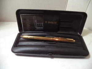 PennA PEN PORTAMINE Parker VINTAGE DORATA MADE IN USA  USATA BELLA - Picture 1 of 8