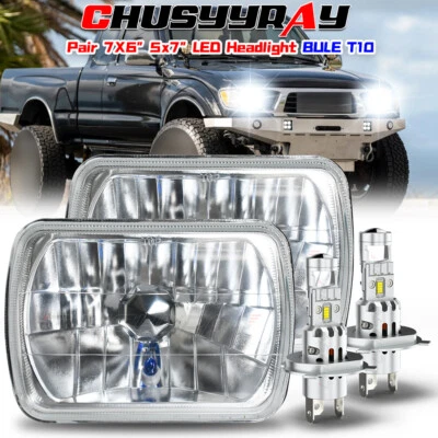 Светодиодная фара дальнего и ближнего света для пикапа Toyota 1982-1995 годов выпуска 5x7 дюймов 7x6 дюймов - Изображение 1 из 4