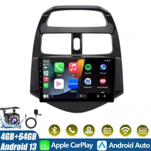 64GB Android 13 Car Stereo Carplay Radio Navi GPS For 2011-2014 Chevrolet Spark - Picture 1 of 20