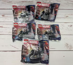 5 Lego Marvel Venom Street Bike 30679 Poly Bag Set New Factory Sealed 2024 - Picture 1 of 3