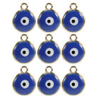 20 Turkish Blue Evil Eye Beads for DIY & Home Decor