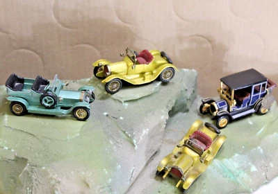 Matchbox  Benz Limo Models of Yesteryear  13 Cadillac Rolls royce Toy car Lot - Image 1 of 4