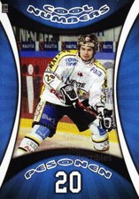 2008-09 Finnish Cardset Cool Numbers Blue #1 Janne Pesonen