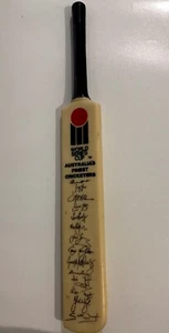 1990-91 WORLD SERIES CUP AUSTRALIAN FINEST CRICKETERS MINI BAT. - Picture 1 of 18