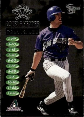 1998 SkyBox Dugout Axcess #19DH Travis Lee Double Header - Image 1 of 2