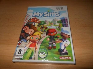 My Sims Wii NINTENDO NEW SEALED PAL - Picture 1 of 2