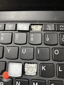 Lenovo ThinkPad Yoga X13 Gen 1 podświetlana klawiatura brytyjska - 1 klawisz + zawiasy + gumowy kubek - Zdjęcie 1 z 2
