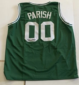 Robert Parish Signed Custom Boston Celtics #00 Jersey JSA Authenticated HOF - Picture 1 of 4