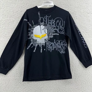 Corvette Racing Mens Medium Black Long Sleeve Tshirt Graphic Print Bad Boy Vette - Picture 1 of 9