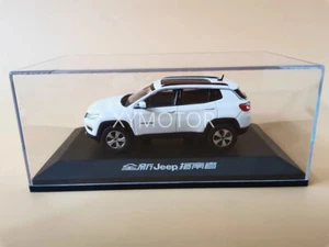 1/43 JEEP COMPASS Diecast Metal SUV Models Car Toys Hobby gifts Display White - Picture 1 of 6