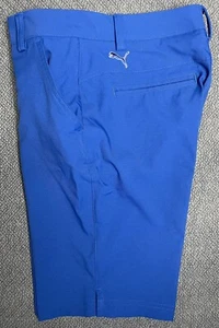 Pantalones cortos de golf Puma azules talla 2 "se ajusta como 30x9,5" - Imagen 1 de 12