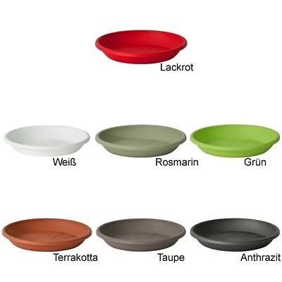 EURO3PLAST XXL Untersetzer 64 cm Ø in rund 7 Farben Topfuntersetzer Blumentopfuntersetzer
