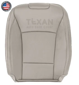 For 2016 Subaru OutBack Legacy Passenger Lean Back Leatherette Seat Cover Tan - Picture 1 of 12