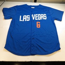 LAS VEGAS FIFTY ONES 51s 51's MINOR LEAGUE BASEBALL JERSEY Mens XL Wally Backman