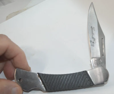 TALHERES DE GELO Japão Jogador IlI Lockback Flying Falcon Nunca afiado - Imagem 1 de 4