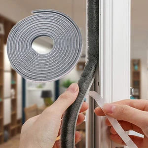 32.8 Ft Self Adhesive Weather Stripping Seal Strip Weatherstrip for Windows a... - Picture 1 of 7