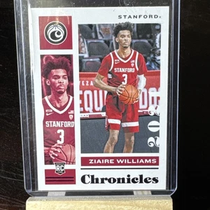 2021-22 Panini Cronache Bozze Scelte Ziaire Williams /49 Viola #16 Reti RC - Foto 1 di 5