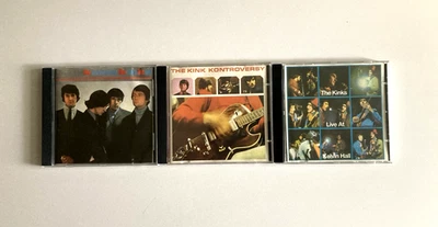 The Kinks CD Lot Kontroversy Kinda Kinks Live Kelvin Hall VG+/EX - Image 1 of 4