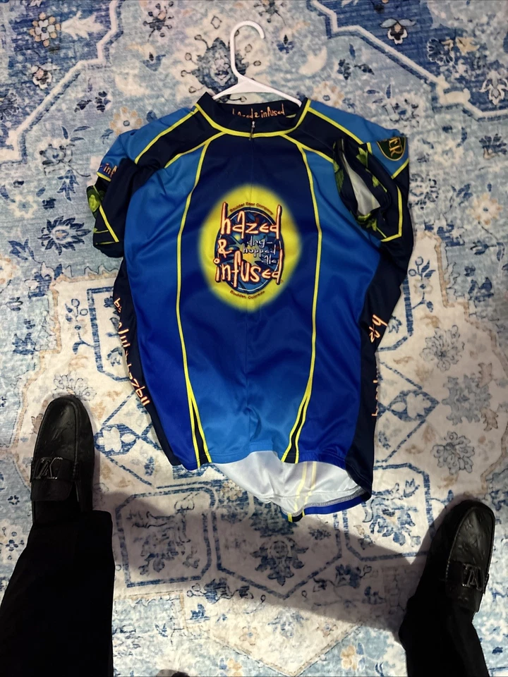 Camiseta de ciclismo BioDerm adulto 2XL Solvang Century & Half Century 3/4 cremallera EE. UU. Foto 1 de 4