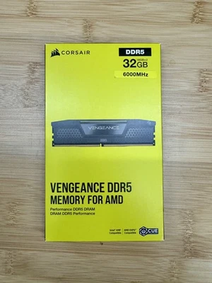 Box Only- Corsair Vengeance DDR5 RAM 32GB 16GBx2 6000MHz CL30- Box Only - Image 1 of 3