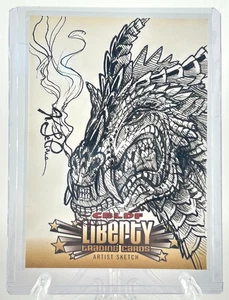 CBLDF Liberty Agnes Garbowska Sketch Card 2011 Cryptozoic - Picture 1 of 2