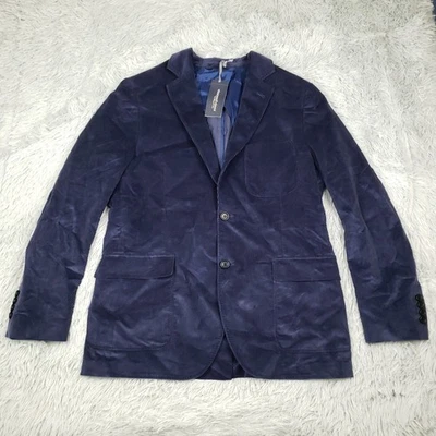 NEW Vineyard Vines Corduroy Blazer Mens 40R Navy Blue Old Money Preppy - Image 1 of 4