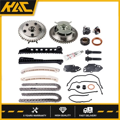 Timing Chain Kit Fits 2005-2010 Ford F-250 V8 5.4L with Tensioners and Guides - Image 1 of 4