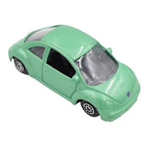 WELLY Volkswagen New Beetle Vehicle Diecast Car Light Green 2061 - Picture 1 of 5