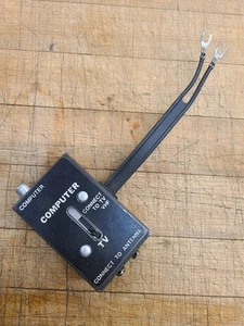 Adaptador de caja de interruptores de RF de TV/Juego/Computadora de colección para Atari 2600 y otros - Imagen 1 de 4