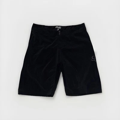 Pantalones Cortos Fox Racing Para Hombre 12" Attack Q4 Negros MTB DH Descenso Ciclismo Talla 36 Foto 1 de 4