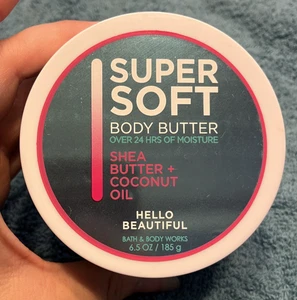 Bath & Body Works Hello Beautiful Super Soft Body Butter 6.5 oz RARE New - Picture 1 of 2