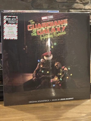 The Guardians Of The Galaxy Holiday Special RSD Clear W/ Green  Red Splatter NEW - Image 1 of 4
