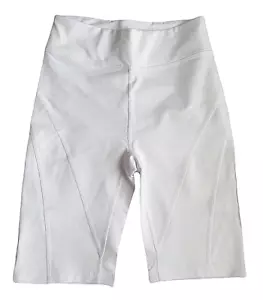 Free People Movement Size XS White Biker Baby Athletic Biker Shorts - New - Picture 1 of 5