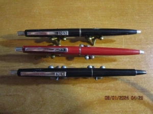 Paper Mate Vintage Double Heart Profile Ball Pens (3) - regular grip RED and BL - Picture 1 of 8