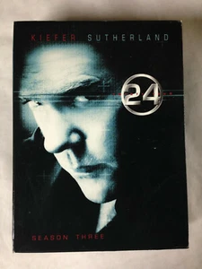24 - Season Three [DVD] 2004 boxset kiefer sutherland twenty four 3 COMPLETE - Imagen 1 de 10